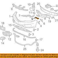 New Genuine Acura ILX Front Bumper Spacer Bracket Right OE 71193TX6A51