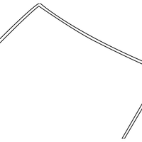 New Genuine Nissan Murano Upper Windshield Molding Center (15-18) OE 727525AA0A