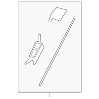 New Genuine Nissan Infiniti Front Windshield Side Molding Right (2016-2020) OE
