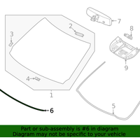 New Genuine Nissan Mldg W/S Lower OE 727726RA0A