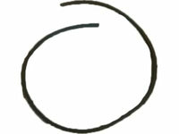 New Genuine Honda Pilot Front Windshield Upper Seal (2009-2015) OE 73127SZAA00