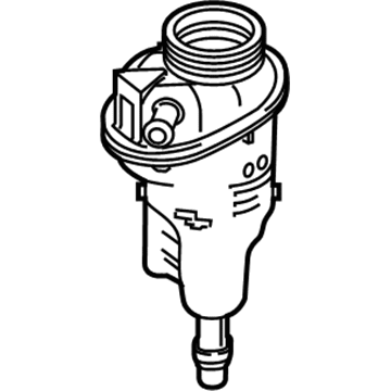 New Genuine Mercedes-Benz Expansion Tank 2762000000 OEM