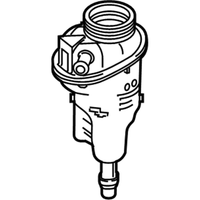 New Genuine Mercedes-Benz Expansion Tank 2762000000 OEM