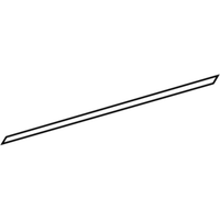 Genuine Toyota OE Pad, Rr Door Outside 75797-42020