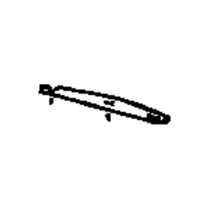 Genuine Toyota OE Protector, Rr Spoile 76874-35050