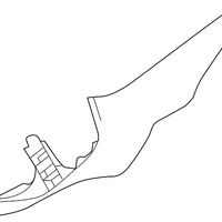 Genuine Nissan OE Finish-Rear Pillar Lh 76935-5EF0A