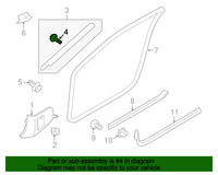 New Genuine Nissan Clip OE 76988JF00A