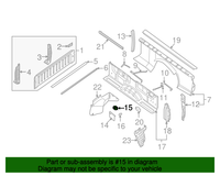 New Genuine Nissan Spring Fuel Filler 788367S201 / 78836-7S201 OEM
