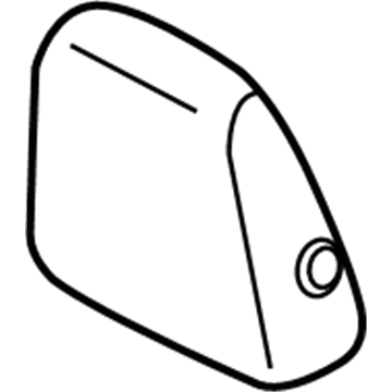 New Genuine Ford Headrest Cover And Pad (2013-2015) OE CJ5Z-78611A08-DB