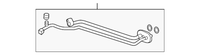 New Genuine Honda Accord AC Pipe Line (2013-2017) OE 80321T2FA01