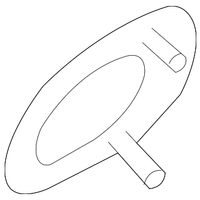 New Genuine Nissan Gasket - Door Outside Handle, Front OE 806521HL0A
