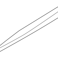 Genuine Nissan Rh Moulding - Front Door OEM 808709UA0A