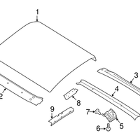 New Genuine Nissan 73026E OE 808979E000