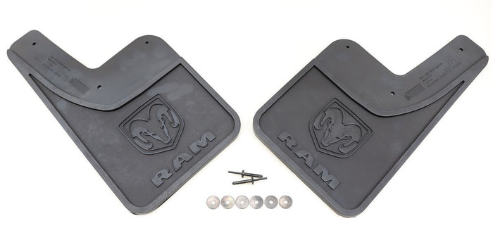 New Genuine Dodge Ram Rear Splash Guard Set Mud Flap (2010-2023) OE 82216223AA