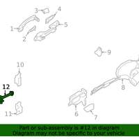 Genuine Nissan OE Check Link Assy 82430-9HE0A
