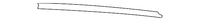New Genuine Nissan Tape-Rear Door Sash,Rear Lhh 828195AA1A / 82819-5AA1A OEM