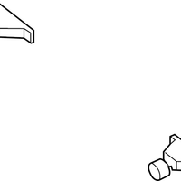 Genuine Nissan NV Sldiing Door Window Hinge Assembly (2012-2014) OE 833021PB0A