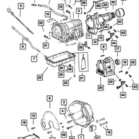 New Genuine Mopar Plug Transmission Case 2001-2019 OE 83503749