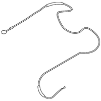 New Genuine Nissan Cable Trunk Lid 846523BA0A / 84652-3BA0A OEM