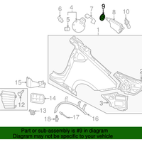 New Genuine Nissan / Infiniti Nut 846564GA0A / 84656-4GA0A OEM