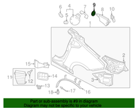 New Genuine Nissan / Infiniti Nut 846564GA0A / 84656-4GA0A OEM