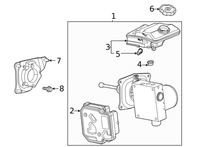Genuine Chevy Corvette Traction Control Brake Pressure Modulator Valve (2020) OE