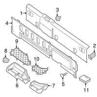 New Genuine Nissan Clip Trim 84953EA002 / 84953-EA002 OEM
