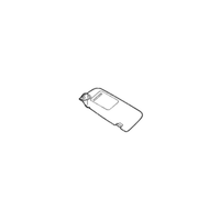 New Genuine Hyundai Sun Visor Assembly, Right (2011-2016) OE 852023V815TX