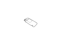 New Genuine Hyundai Sun Visor Assembly, Right (2011-2016) OE 852023V815TX