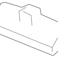 New Genuine Nissan Bumper Cover Clip (x1) OE 85284CA000
