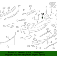 New Genuine Infiniti Clip 85284EG000 OEM
