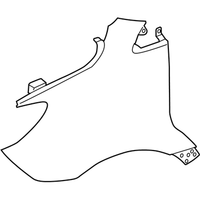 Genuine Mercedes-Benz Sprinter Front Fender Panel Left (2019-2021) OE 9108810000