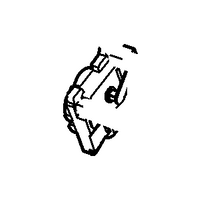 New Genuine Ford Motor Assembly (2002-2004) OE XW4Z-19E616-BA
