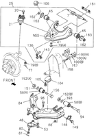 New Genuine Honda Passport Suspension Pin Fulcrum OE 8941733591