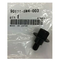 New Genuine Honda Bumper Cover Support Rail Bolt Set (x2) OE 90111SM4003