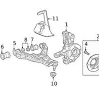 New Genuine Mercedes-Benz Wheel Lug Stud (2014-2024) OE 9074020771