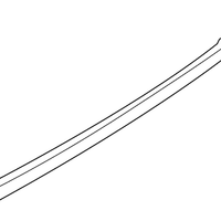 New Genuine Nissan Weatherstrip-Back Door,Lh 908311PA0A / 90831-1PA0A OEM
