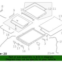 New Genuine Nissan Clip 91361EA960 / 91361-EA960 OEM