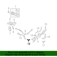 New Genuine Nissan Hose-Heater,Inlet 92400ZM70C / 92400-ZM70C OEM