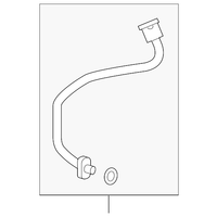 New Genuine Nissan Pipe Assy-Cooler,Compressor To Condenser 924476MA0A OEM
