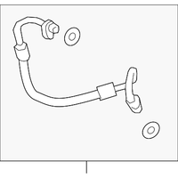 New Genuine Nissan Hose Flexible, High 924909SH0A / 92490-9SH0A OEM