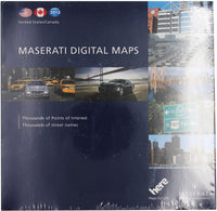 Genuine Maserati 2015 Navigation Map OE 940000472
