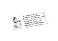 New Genuine Porsche Fuel Label Information Sticker (2003-2010) OE 95500611710