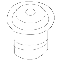 New Genuine Nissan Body Mounting Cushion Insulator 3rd (2004-2023) OE 95530ZE00A