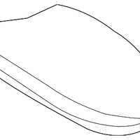 Genuine Nissan Altima Front Door Mirror Cap Cover Left (2007-2013) OE 96302JB14E