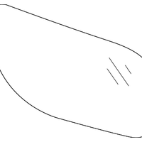 New Genuine Nissan Door Mirror Glass Right Passenger (2004-2010) OE 963657S600