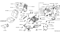 New Genuine Nissan Occupant Sensor Wiring Harness OE 988543TA0A