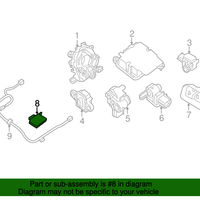 New Genuine Nissan / Infiniti Controller Assy-Occupant Sensor 988569PD5A / 98856-9PD5A OEM