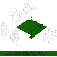 New Genuine Nissan Controller Assy-Occupant Sensor OE 988569SE8A