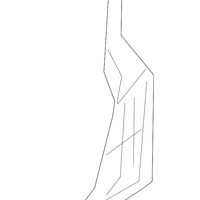 New Genuine Nissan Extension-Fender,Rear Lh G81175RLAA / G8117-5RLAA OEM